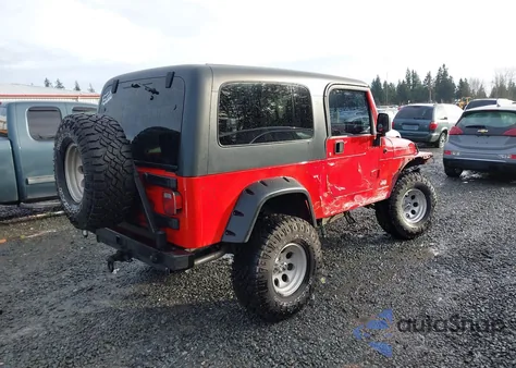 2005 Jeep Wrangler Unlimited z USA, uszkodzony, nr VIN 1J4FA44S15P317286
